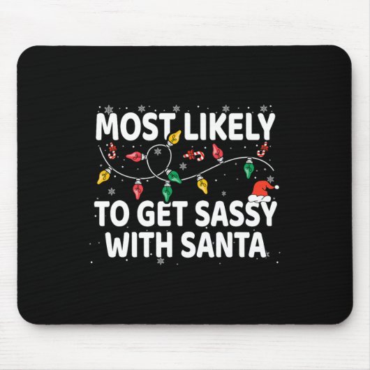 Am wahrscheinlichsten wird sie mit Weihnachten Mat Mousepad (Vorne)