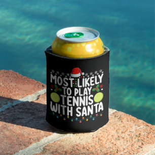 Am Wahrscheinlichsten wird Tennis mit dem Weihnach Dosenkühler