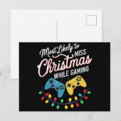 Am wahrscheinlichsten wird Weihnachten beim Gaming (Vorne/Hinten)