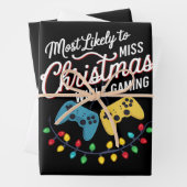 Am wahrscheinlichsten wird Weihnachten beim Gaming Geschenkpapier Set (Beispiel)