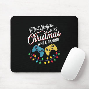 Am wahrscheinlichsten wird Weihnachten beim Gaming Mousepad