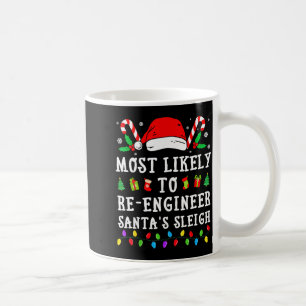 Am wahrscheinlichsten wird Weihnachten das Schlitt Kaffeetasse