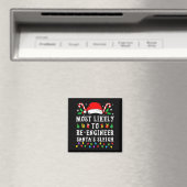Am Wahrscheinlichsten wird Weihnachten das Schlitt Magnet (In Situ (Geschirrspüler))