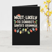 Am Wahrscheinlichsten wird Weihnachten die Grammat Karte (Gelbe Blume)