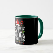 Am wahrscheinlichsten wird Weihnachten grillen und Tasse (VorderseiteRechts)