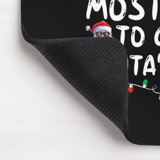 Am wahrscheinlichsten wird Weihnachts-Weihnachtswi Mousepad (Ecke)