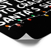 Am wahrscheinlichsten wird Weihnachts-Weihnachtswi Poster (Ecke)