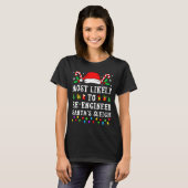 Am Wahrscheinlichsten wird Weihnachtsmann-Schlitte T-Shirt (Vorne ganz)