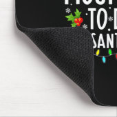 Am wahrscheinlichsten wird Weihnachtsmanns Kaffee Mousepad (Ecke)