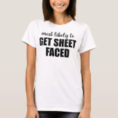 Am wahrscheinlichsten zu Behaltend Blatt gegenüber T-Shirt (Vorderseite)
