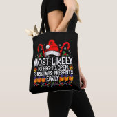 Am wahrscheinlichsten zu betteln, um Weihnachtsges Tasche (Von Nahem)