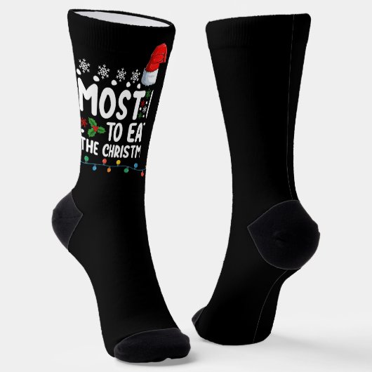 Am wahrscheinlichsten zu essen alle Weihnachtskeks Socken (Gewinkelt)