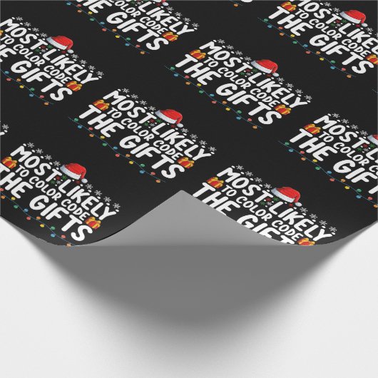 Am wahrscheinlichsten zu färben Code die Geschenke Geschenkpapier (Ecke)