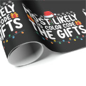 Am wahrscheinlichsten zu färben Code die Geschenke Geschenkpapier (Rolleneckpunkt)