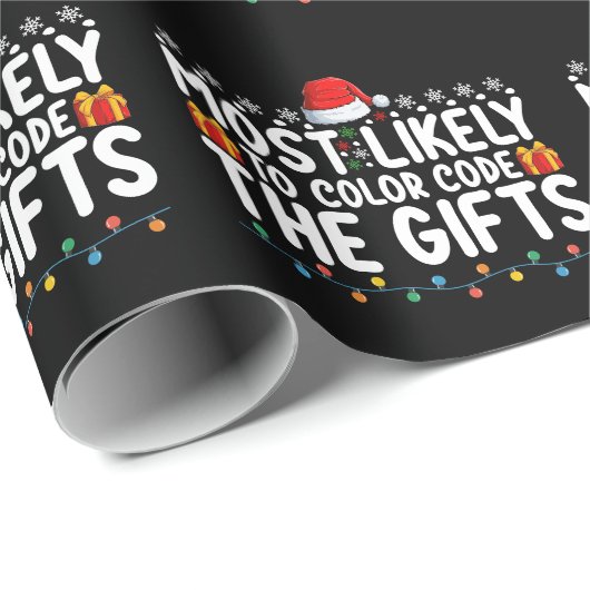 Am wahrscheinlichsten zu färben Code die Geschenke Geschenkpapier (Rolleneckpunkt)