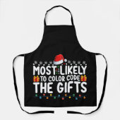 Am wahrscheinlichsten zu färben Code die Geschenke Schürze (Vorderseite)