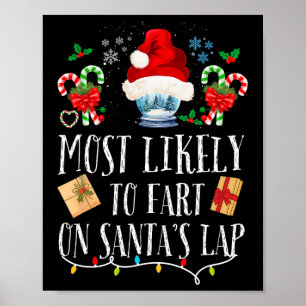 Am wahrscheinlichsten zu Furz auf Santa's Lap Fun  Poster
