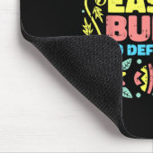 Am wahrscheinlichsten zu Ostern Gefragt Sonnenhase Mousepad (Ecke)