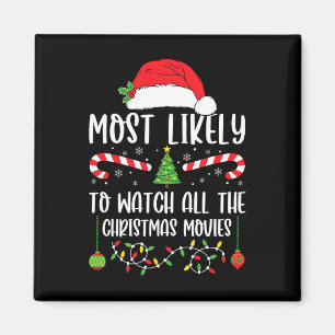 Am wahrscheinlichsten zu sehen, alle Weihnachtsfil Magnet
