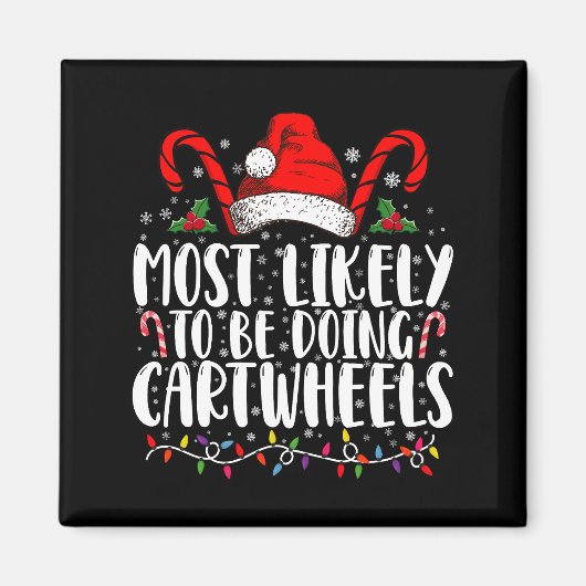 Am wahrscheinlichsten zu tun Cartwheels Matching X Magnet (Vorne)