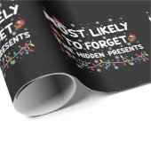 Am wahrscheinlichsten zu vergessen, die versteckte geschenkpapier (Rolleneckpunkt)