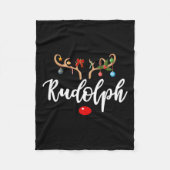 Am wahrscheinlichsten zu versuchen, Rudolph Matchi Fleecedecke (Vorderseite)