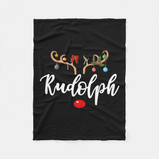 Am wahrscheinlichsten zu versuchen, Rudolph Matchi Fleecedecke (Vorderseite)