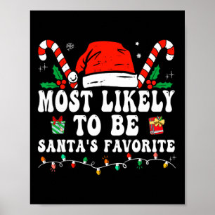 Am wahrscheinlichsten zu Weihnachten ist der Liebl Poster