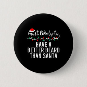 Am wahrscheinlichsten zu Weihnachten Matching Fami Button