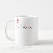 Am wahrscheinlichsten zu Weihnachten Matching Fami Kaffeetasse (Links)