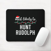 Am wahrscheinlichsten zu Weihnachten Matching Fami Mousepad (Mit Mouse)