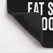 Am wahrscheinlichsten zu Weihnachten Matching Fami Mousepad (Ecke)