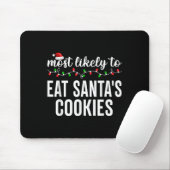Am wahrscheinlichsten zu Weihnachten Matching Fami Mousepad (Mit Mouse)