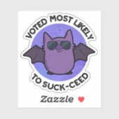 Am wahrscheinlichsten zum Sind zum Kotzen gezinkte Aufkleber (Blatt)