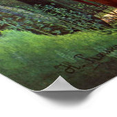 Am Waldrand Poster (Ecke)