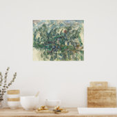 Am Wasser - Paul Cézanne Fine Art Poster (Küche)