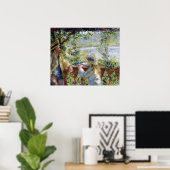 Am Wasser - Pierre-Auguste Renoir - 1880 Poster (Heimbüro)