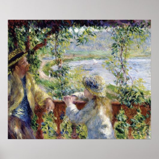 Am Wasser - Pierre-Auguste Renoir - 1880 Poster (Vorne)