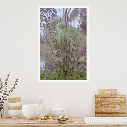 Am Wasser, Santa Barbara (Plakat) Poster (Küche)