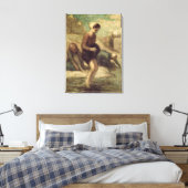 Am Wasserrand, c.1849-53 Leinwanddruck (Insitu (Schlafzimmer))