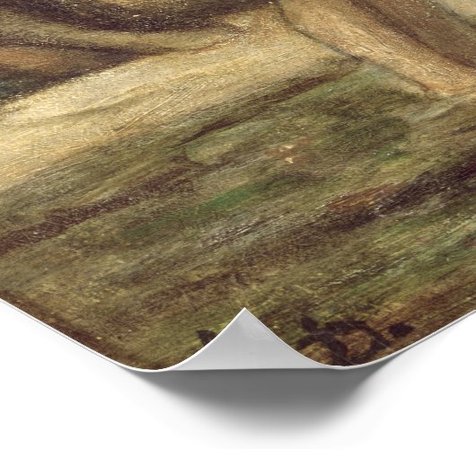 Am Wasserrand, c.1849-53 Poster (Ecke)