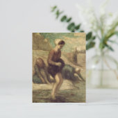 Am Wasserrand, c.1849-53 Postkarte (Stehend Vorderseite)