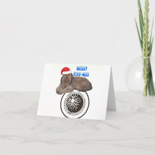 Am Weihnachten - Havanese (Rückseite)