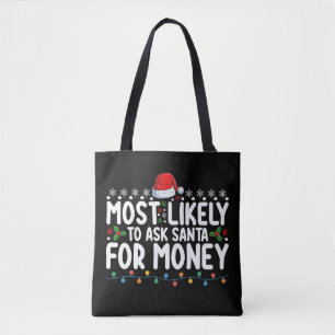 Am Weihnachten Santa am wahrscheinlichsten nach Ge Tasche