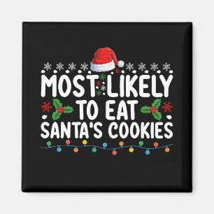 Am Weihnachten wahrscheinlich die Kekse von Santa Magnet