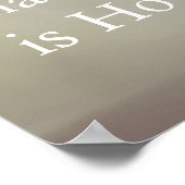 Am wichtigsten ist, wie Sie sich selbst sehen Poster (Ecke)