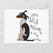 Am Wild Animal Postkarte (Vorderseite)