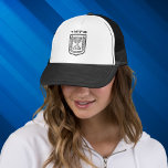 Am Yisrael Chai, Patriotische Unterstützung Israel Truckerkappe<br><div class="desc">Am Yisrael Chai,  Patriotische Unterstützung Israel Hat</div>