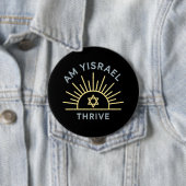 Am Yisrael Thrive Anstecknadel (Beispiel)