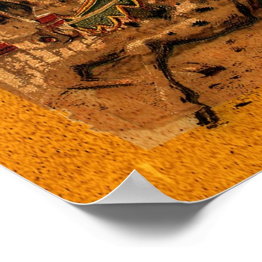 Am Zirkus Poster (Ecke)